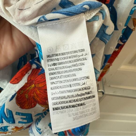 Farm Rio Sleeveless Smocked Printed Dress - Picture 8 of 11